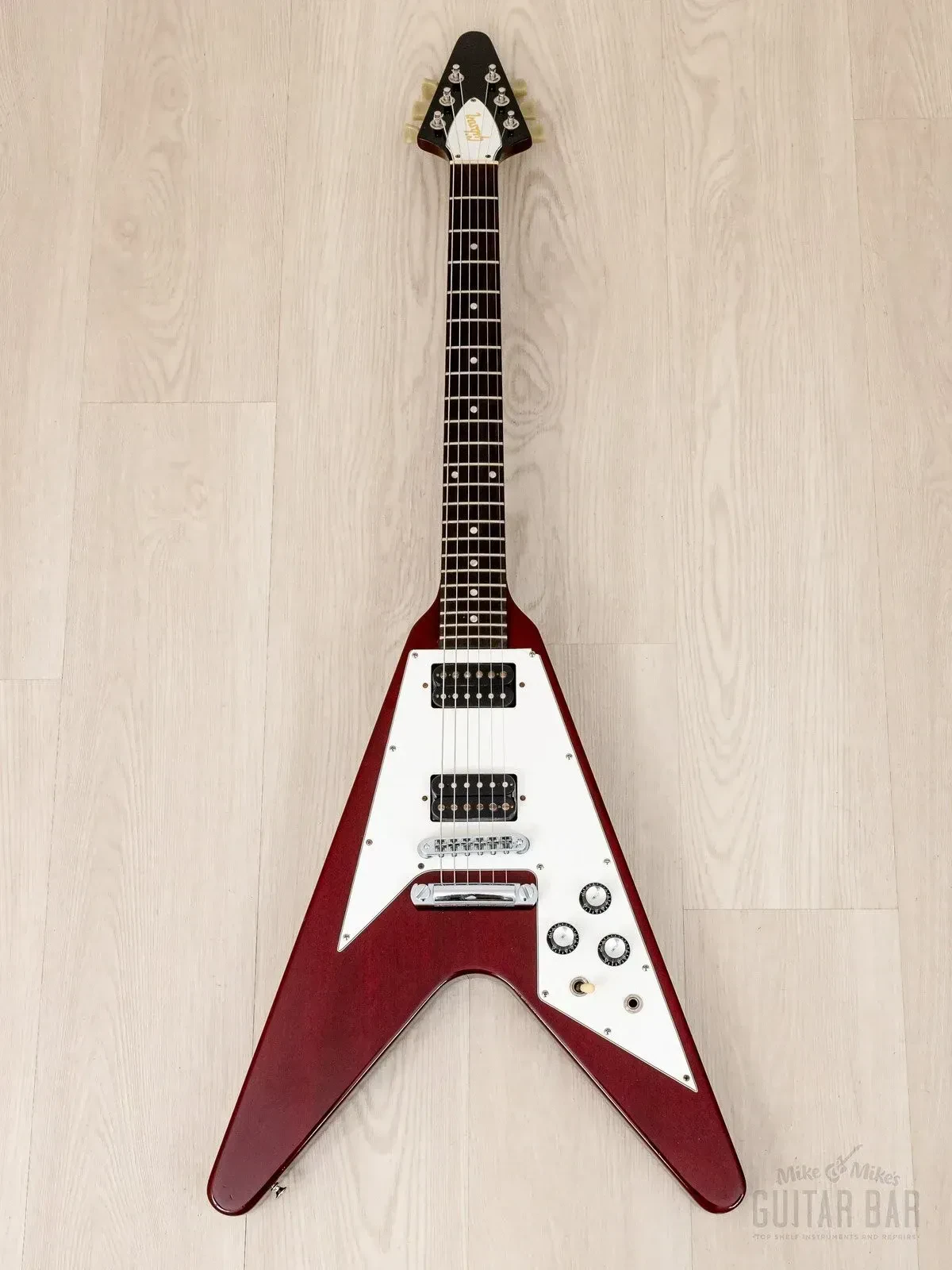 Электрогитара Gibson Flying V 1967 Vintage Reissue HH Heritage Cherry w/case USA 1995