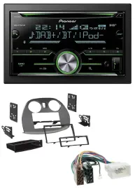 Pioneer Bluetooth MP3 DAB 2DIN USB CD Autoradio für Mitsubishi Eclipse 4G 05-12