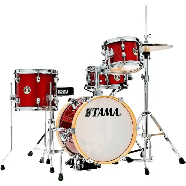 Ударная установка акустическая TAMA Club-JAM Flyer 4-Piece Shell Pack With 14" Bass Drum Candy Apple Mist