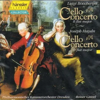 REINER GINZEL - Boccerini / Haydn: Cello Concerto B Flat Major - D Flat Major (2CD)
