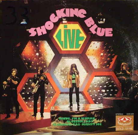 SHOCKING BLUE - Live (LP , Used)