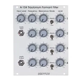 Модульный студийный синтезатор Doepfer A-104 Trautonium Formant Filter - Filter Modular Synthesizer