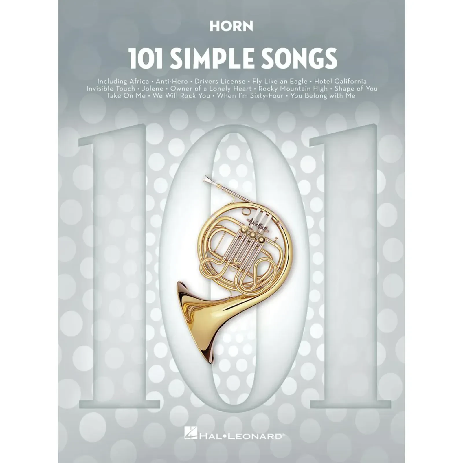 Сборник песен Hal Leonard 101 Simple Songs Horn