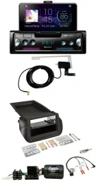 Автомагнитола для FIAT Fiorino (с 2008) Pioneer DAB, Bluetooth, USB