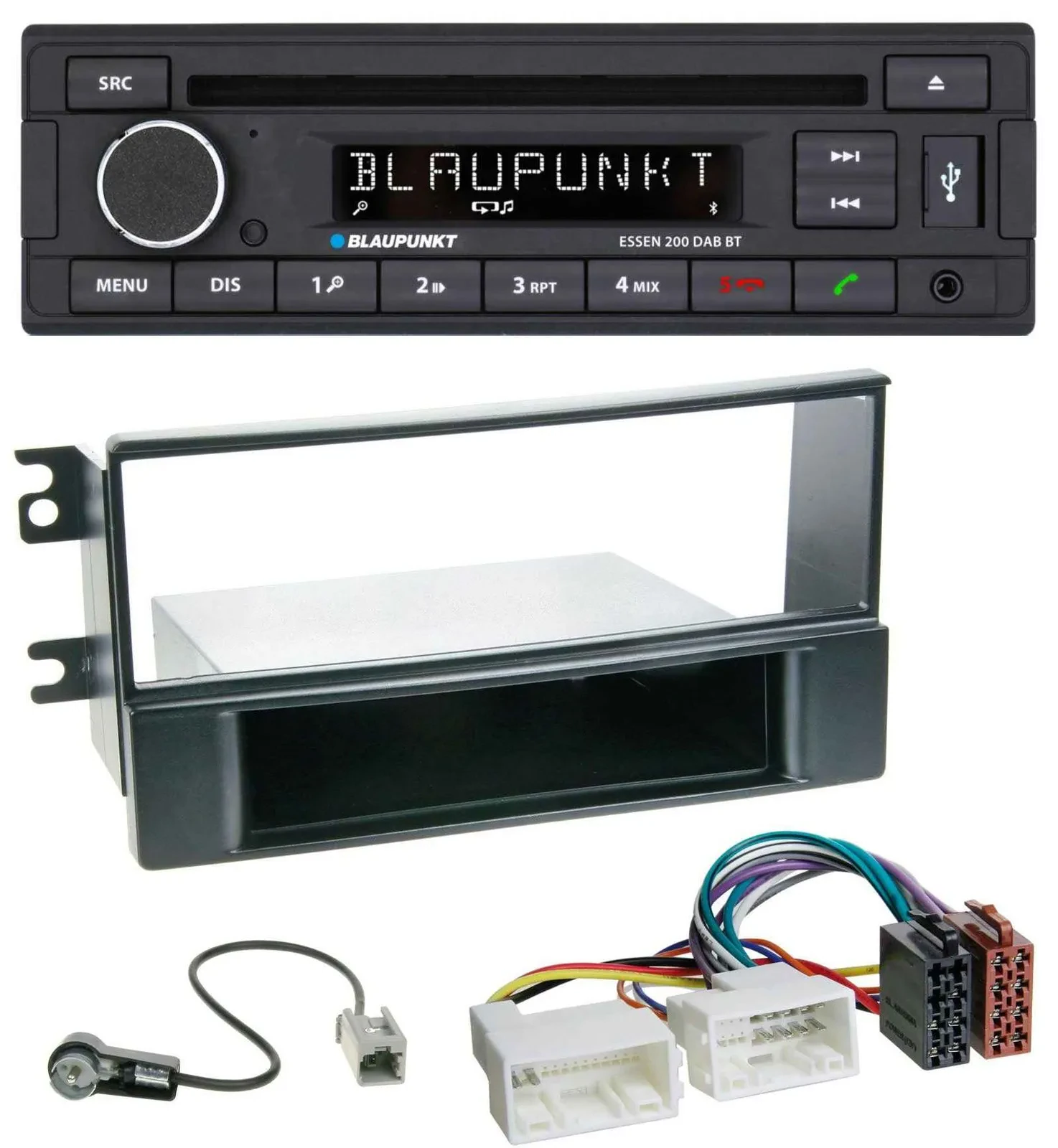 Blaupunkt USB MP3 Bluetooth DAB CD Autoradio für Kia Sportage II 08-10 neue Verk