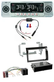 Dietz DAB USB MP3 Bluetooth Autoradio für Fiat Ducato (06-10) - piano