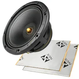 Cerwin Vega Stroker Pro CVMPCL6.5 6.5" Speaker + Sound Damping