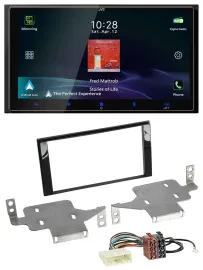 Автомагнитола для Nissan Juke (с 2014) JVC 2 DIN, USB, Bluetooth, DAB, MP3