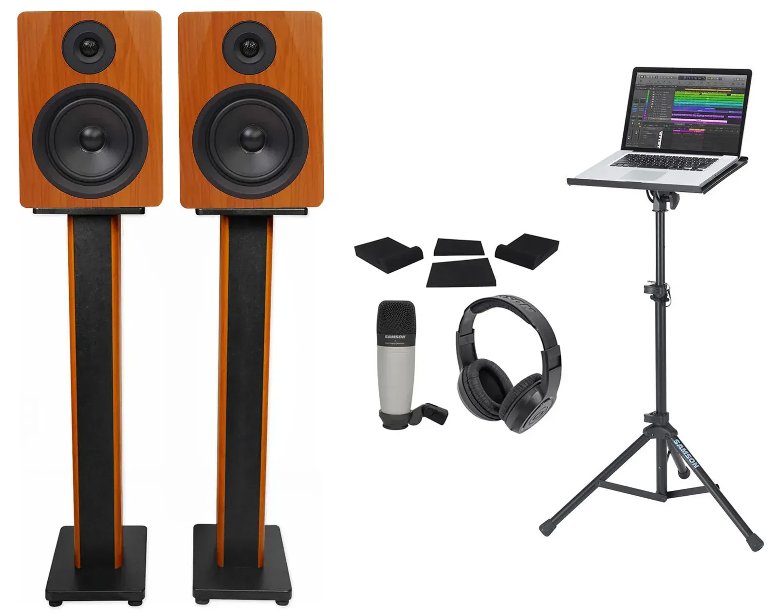 Комплект для подкастов Rockville APM5C+RCDSTR10B+RHTSC+SAC01+SASR350 PACK