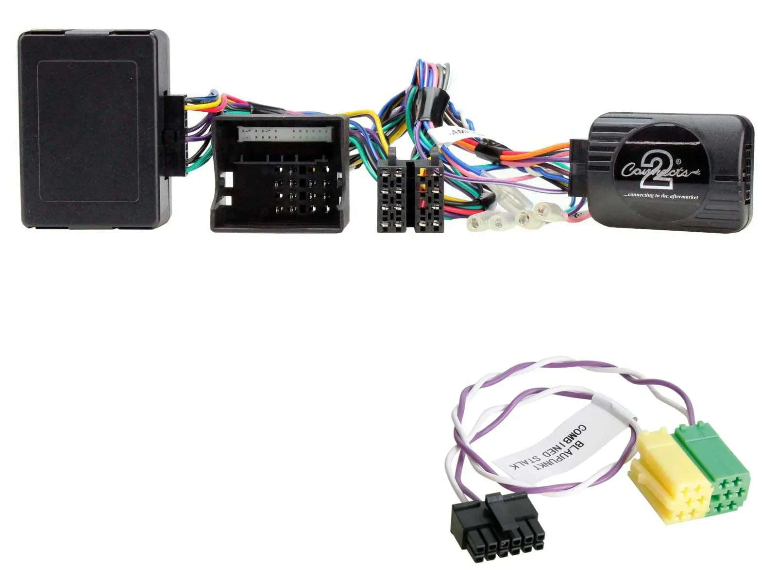 Connects2 CAN-Bus- Lenkradadapter für Audi Quad Teilakt ab 03 Blaupunkt bis 16 4