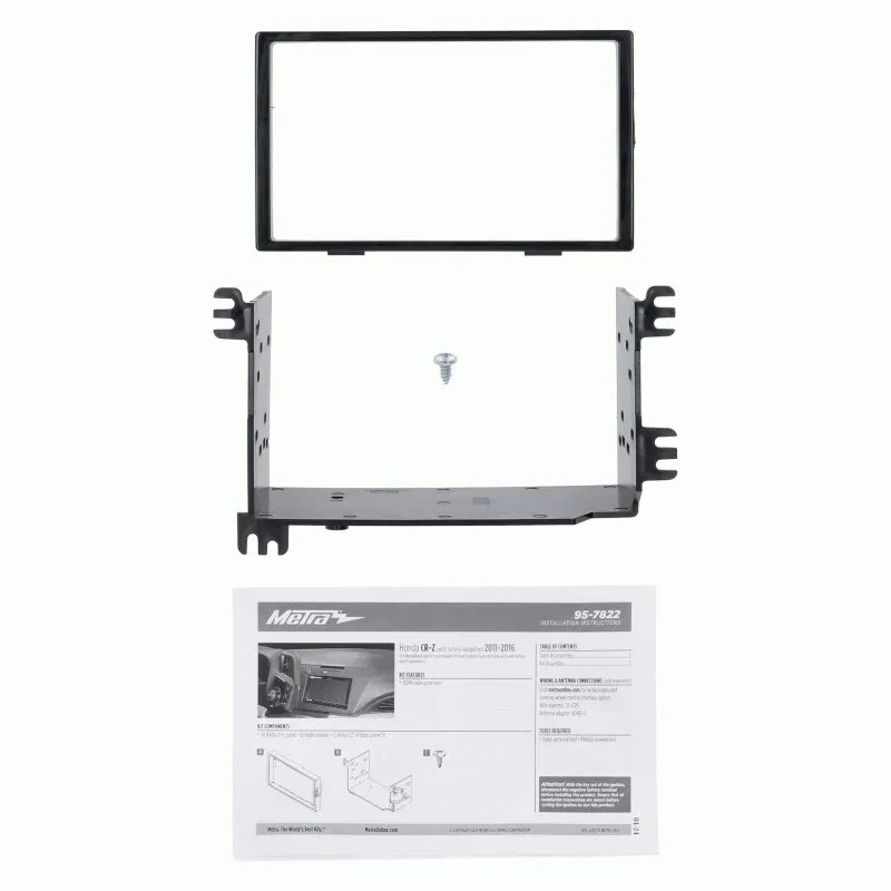 Metra 95-7822 Dash Kit 2011-2016 Honda CR-Z with NAV
