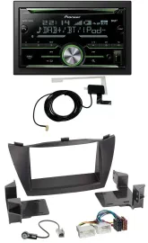 Pioneer CD USB MP3 Bluetooth 2DIN DAB Autoradio für Hyundai ix35 (2010-2013)
