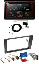 Pioneer 2DIN MP3 DAB USB CD Bluetooth Autoradio für Audi A4 B6 B7 01-08 Aktivsys