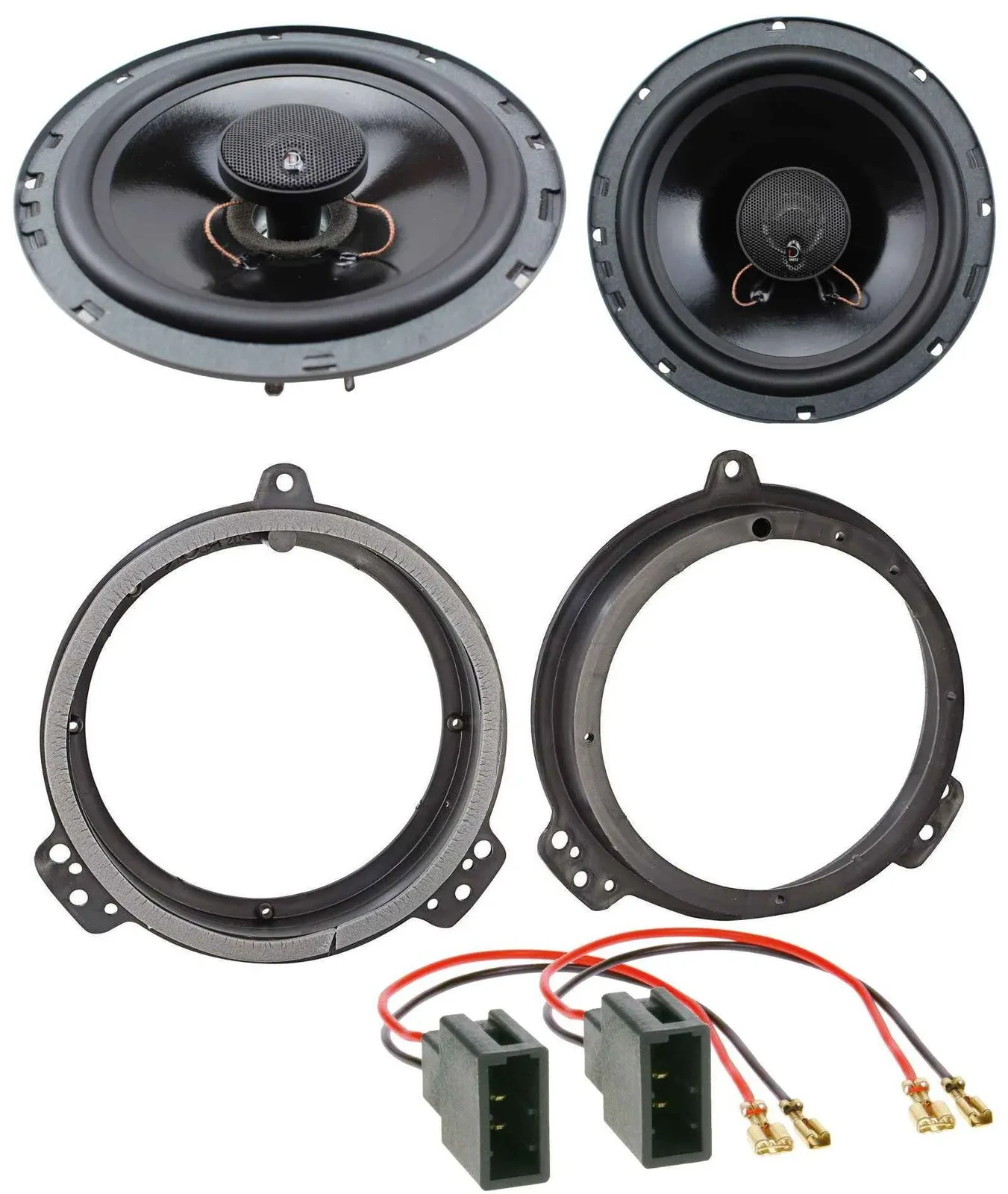 Dietz 135Watt 2-Wege 16,5cm Lautsprecher für Toyota Yaris 1999 2003 Fronttür Hec