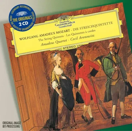 WOLFGANG AMADEUS MOZART / AMADEUS-QUARTETT / CECIL ARONOWITZ - The String Quintets (2CD)