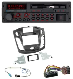 Blaupunkt SD MP3 USB Bluetooth DAB Autoradio für Ford Focus (DYB, 2011-2014)