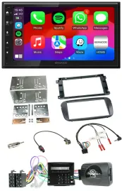 Автомагнитола Kenwood 2-DIN, DAB, Bluetooth, USB, для Ford C‑Max/Galaxy/Focus