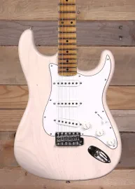 Fender Postmodern Stratocaster Journeyman Relic Aged White Blonde w/  Case