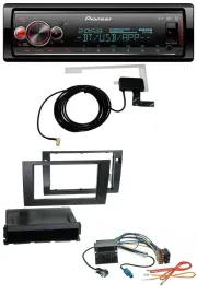 Автомагнитола для Audi A4 (2001–2008) Pioneer Bluetooth, DAB, USB, MP3, Symphony Quadlock
