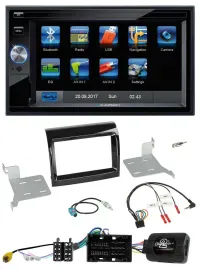 Blaupunkt Lenkrad USB Bluetooth TMC 2DIN Navigation für Citroen Fiat Peugeot 201