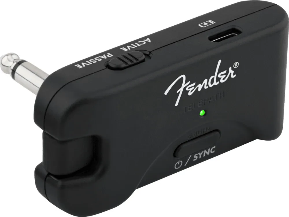 Fender Telepath Wireless Guitar Transmitter Add-On, Black