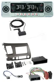 Автомагнитола для Honda Civic Hybrid FD3 (2006–2010) Dietz Bluetooth USB MP3 DAB антрацит