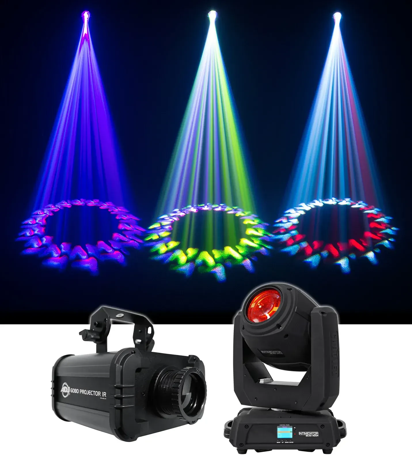 Комплект светового оборудования Chauvet DJ Intim Beam 140 SR + Gobo Projector IR