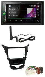 Pioneer MP3 DAB AUX 2DIN Bluetooth Autoradio für SSangYong Korando ab 2013