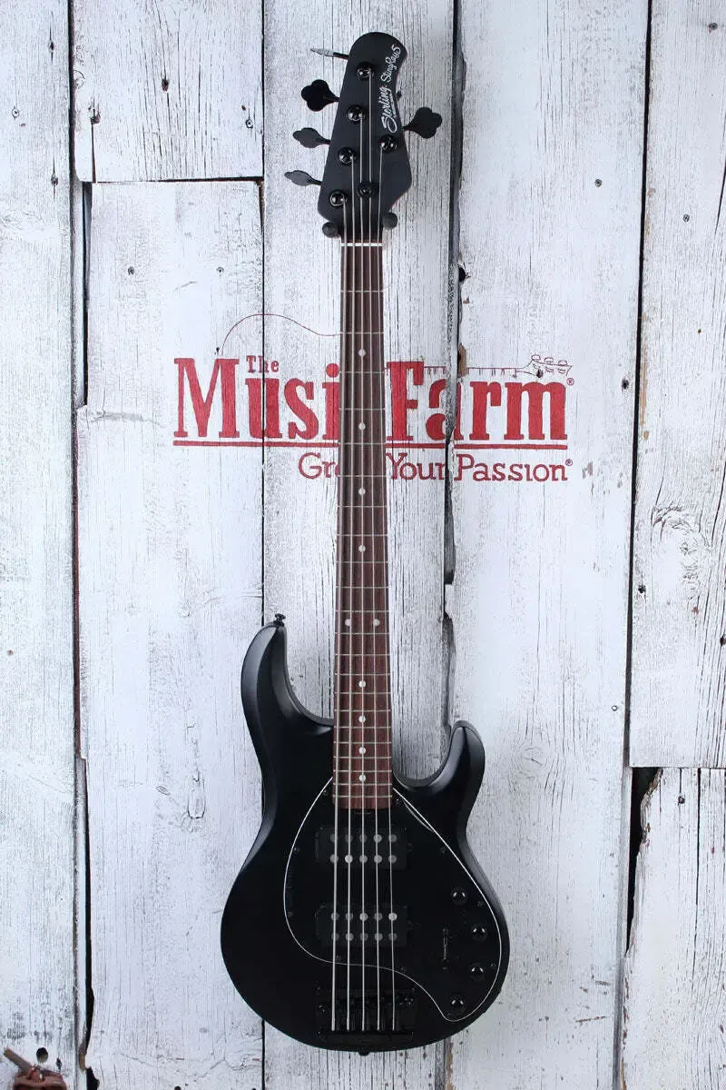 Бас-гитара Sterling by Music Man StingRay35 HH 5 String with Gig Bag