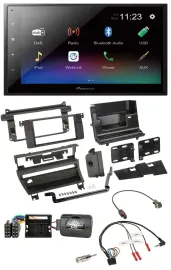 Pioneer USB Bluetooth DAB 2DIN Lenkrad Autoradio für BMW 3-er E46 2001-2006 1 Sc
