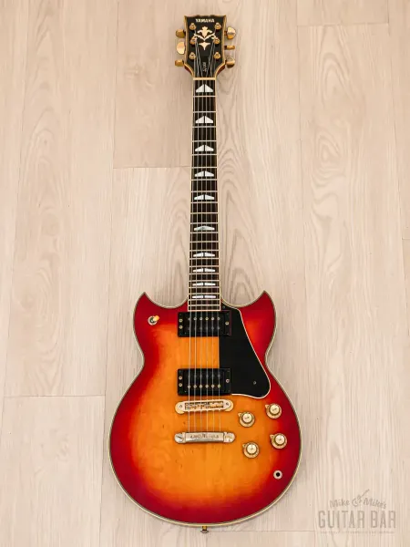 Электрогитара Yamaha SG1000 HH Cherry Sunburst w/case Japan 1983