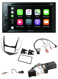 Pioneer Lenkrad USB DVD Bluetooth DAB 2DIN Autoradio für Chevrolet Cruze 2011-20