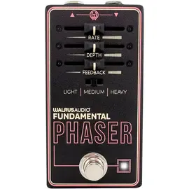Педаль эффектов для электрогитары Walrus Audio Fundamental Series: Phaser Effects Pedal Black