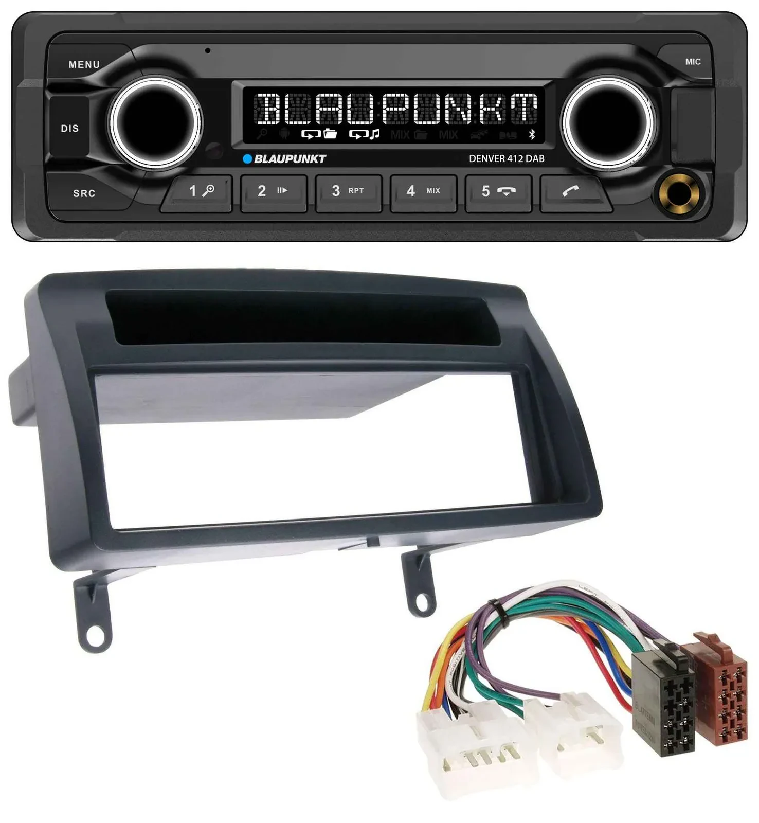 Автомагнитола для Toyota Corolla E12 (2003–2008) Blaupunkt Bluetooth DAB MP3 USB