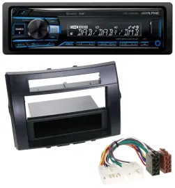 Alpine USB Bluetooth DAB MP3 Autoradio für Toyota Corolla Verso 04-09 schwarz