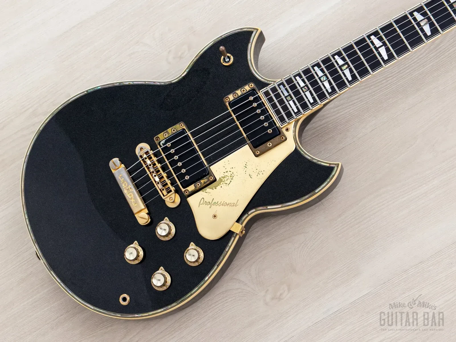 1987 Yamaha SG3000 Custom Vintage Neck Through Guitar w/ Spinex, Flight Case