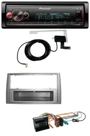 Pioneer Bluetooth DAB USB MP3 Autoradio für Peugeot 308 07-09 dunkelsilber