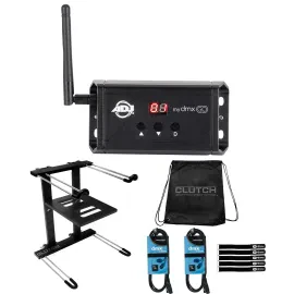 ADJ myDMX Go Wireless iPad/Android Lighting Control System, Laptop Stand