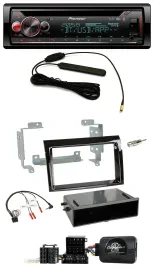 Pioneer USB DAB Lenkrad Bluetooth CD Autoradio für Fiat Ducato 2006-2008 piano