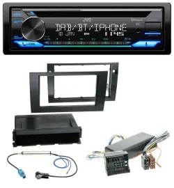 JVC Bluetooth MP3 USB DAB CD Autoradio für Audi A4 04-08 B7 Symphony Bose Aktivs