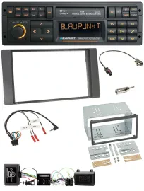 Blaupunkt USB DAB SD Lenkrad Bluetooth Autoradio für Ford Kuga 2008-2012 anthraz