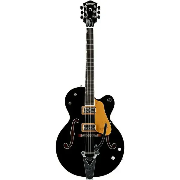 Электрогитара полуакустическая Gretsch G6120T-BSNSH Brian Setzer Nashville Hollow Body with Bigsby Black