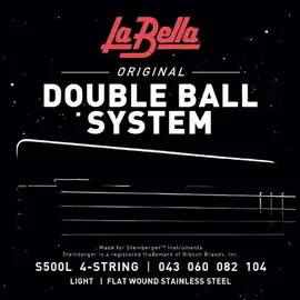 Комплект струн для бас-гитары La Bella S500L Double Ball