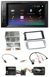 Pioneer DAB Lenkrad 2DIN Bluetooth USB Autoradio für Ford Mondeo S-Max 07-14 Pro