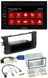 Blaupunkt 2DIN Lenkrad Bluetooth USB TMC DAB Navigation für Toyota Auris 2011-20