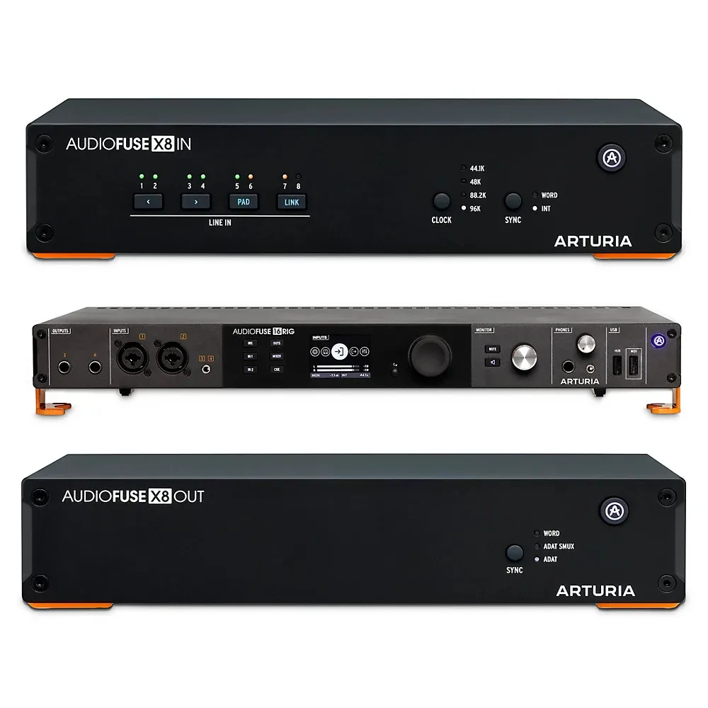 Arturia Audiofuse 16Rig USB-C Interface w/AudioFuse X8IN&X8OUT ADAT Expandr Pair
