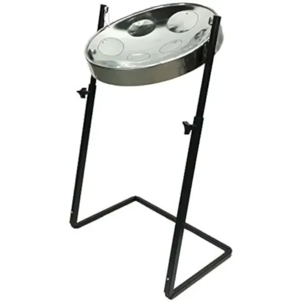 Jumbie Jam Steel Drum Ready-to-Play Kit, Chrome, G Diatonic with Metal Z-Floor S