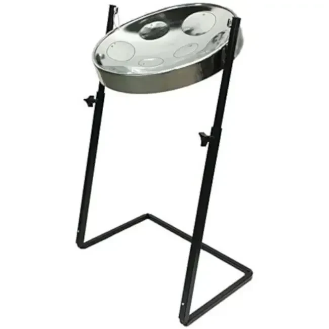 Стальной барабан Jumbie Jam Steel Drum Ready-to-Play Kit (набор), Chrome, G Diatonic, с металлической Z-floor стойкой
