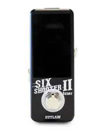 Тюнер педальный Outlaw Effects Six Shooter II Tuner