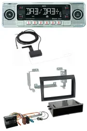 Dietz Bluetooth USB MP3 DAB Autoradio für Citroen Jumper Quadlock 06-11 schwarz